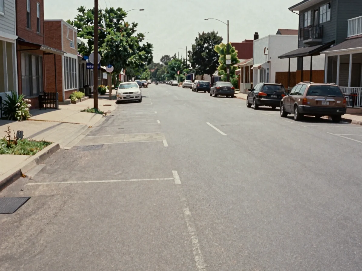 Neutral placeholder photograph of a Benton street scene, natural